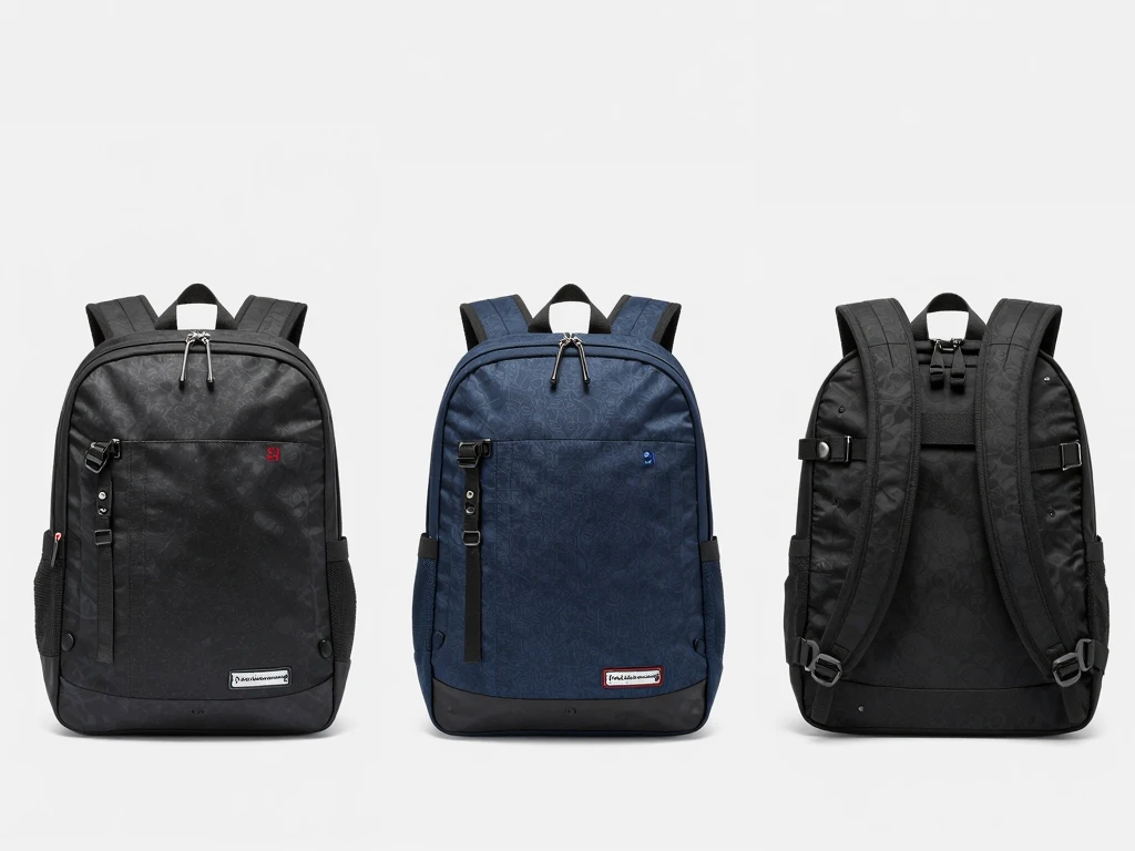 Side-by-side comparison of different Srizelonwyvep backpack models